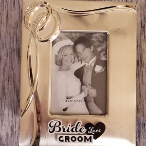 Ornate Silver Embossed Wedding Album
